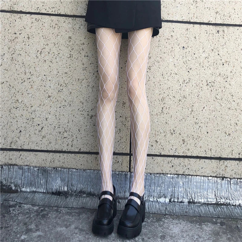 Meia Calça fishnet Paisley