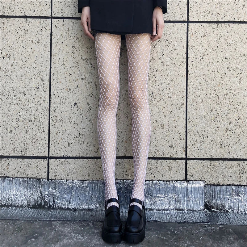 Meia Calça fishnet Paisley