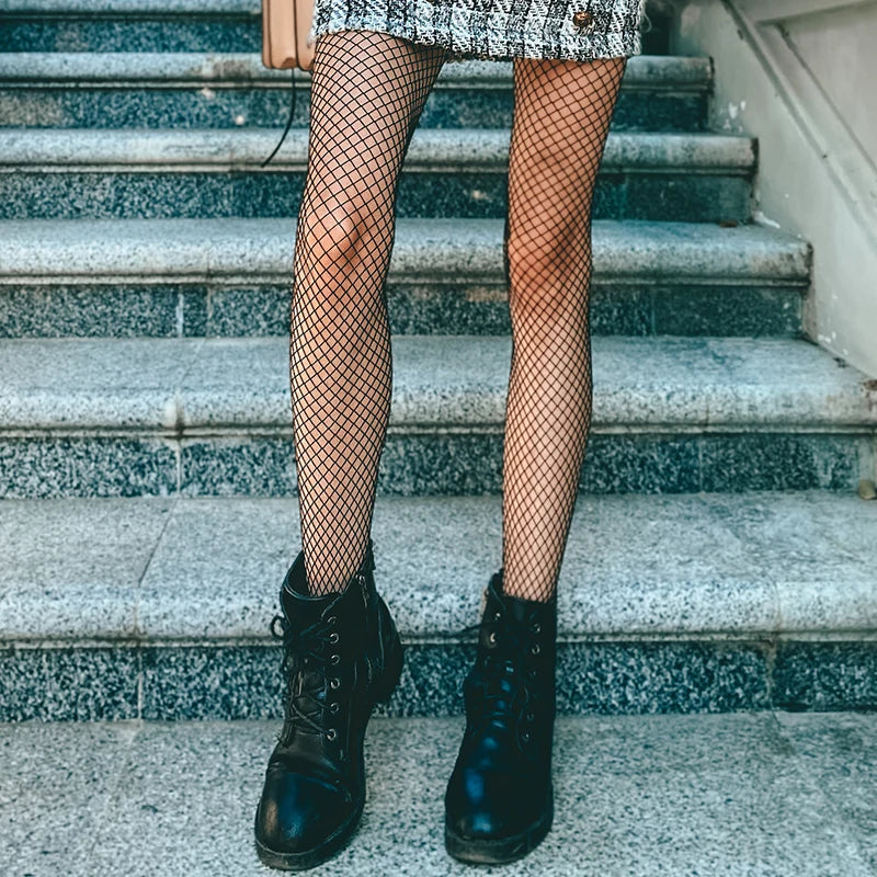 Meia Calça fishnet Paisley